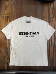White Fear of God Essentials T-Shirt